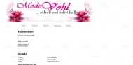 Website Antje Vohl-Otta