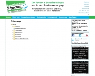 Website Sanit�tshaus K�ppchen