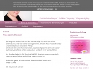 Website Kosmetiksalon Sabine