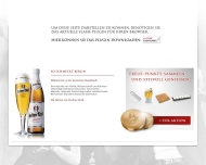 Website Berliner Kindl Brauerei