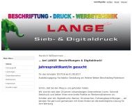 Bild Lange Sieb- und Digitaldruck