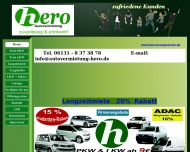 Bild hero Autovermietung