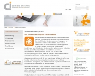 Website ci cambio Institut