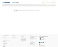 Website PÖYRY Deutschland