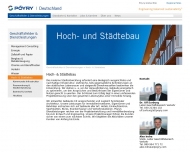Website PÖYRY Deutschland