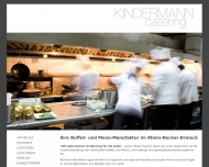 Kindermann Catering Willkommen