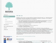 Website Biotopia Fahrradstation