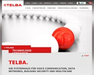 TELBA auf der MEDICA 2013. Halle 14 Stand A 41 Voice Communication, Data Networks und Building Secur...