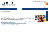 Website Personaldienstleistungen und Zeitarbeit HIT - Personal