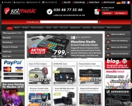 Bild Just Music - Alles fr Musiker in Berlin, Hamburg und Mnchen ...