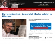 Bild Klavierunterricht Muenchen - Klavierlehrer Franz Titscher ...