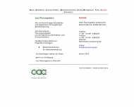 Website caa Architekten München / Architektur München
