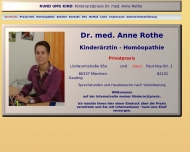 Bild Kinderarztpraxis Dr. Anne Rothe Kinderarzt Mnchen