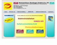 Website Braun Reinhold