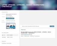 Bild LTKE UPHUES :       CITROEN - ISUZU - SSANGYONG - CHEVROLET