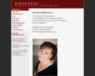 Bild Sngerin Andrea Kaiser