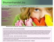 Website Blumenhandel.biz