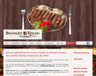 Bild Bratwurst Rslein