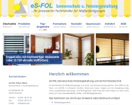 Bild eS-FOL Sonnenschutz durch Folientechnik