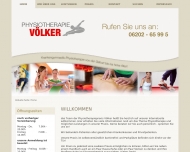 Website Physiotherapiepraxis Völker