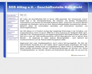 Website SOS Alltag