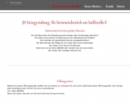 Bild  JH Steingestaltung GmbH; Jacqueline Hausotte - Steinmetzmeisterin -