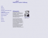 Bild Wilhelm SanderStiftung