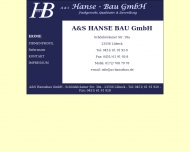 Website A&S Hanse-bau