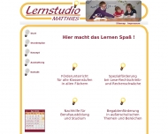 Website Lernstudio Matthies Nina