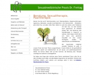 Website Freitag Torsten Dr. u. Gabriele Dr., Arztpraxis Sexualmedizin Sexualtherapie