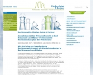 Website Rechtsanwälte Closhen Soiné & Partner