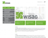 Website WISAG Gebäudereinigung Baden-Württemberg