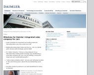 Website DaimlerChrysler