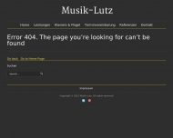 Bild Musik-Lutz, Klaviere, Flgel, Stimmungen, Reparaturen ...