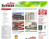 Website Holzfachmarkt SCHWAN