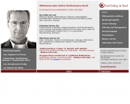 Website Institut Sinnfindung im Beruf