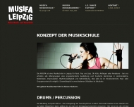 Website Musifa - Deine Musikschule in Leipzig