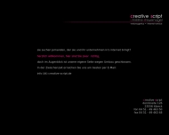 Bild creative script christine steuernagel Werbeagentur