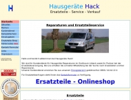 Bild Hausgerte Hack - Kundendienst - Ersatzteile - Verkauf