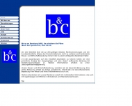 Website Bochnig & Cie - Steuerberatung und B&C - Wirtschaftsprüfung