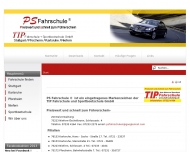 Website TIP Fahrschule + Sportbootschule
