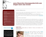 Website Gesangsunterricht Martin Daniel Selle