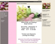 Bild Biokosmetik Inh. Birgit Schrder Kosmetik & med. Fupflege
