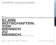 Bild FAKTOR X Live Kommunikation GmbH