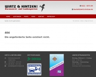 Website Wirtz & Hintzen