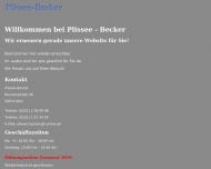 Bild Plissee Becker