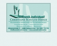 Bild Kosmetik individuell Christiane Schulte-Heege