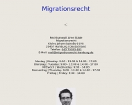 Bild Rechtsanwalt Arne Stde - Auslnderrecht und Strafrecht in Hamburg
