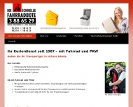 Bild Der schnelle Fahrradbote