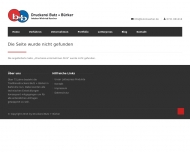 Website Druckerei Butz & Bürker, Inh. Winfried Karcher